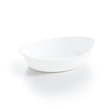 Plat à Gratin Luminarc Smart Cuisine Oblongue Blanc verre 25 x 15 cm (6 Unités)