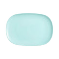 Serving Platter Luminarc Sweet Line Turquoise Glass 35 x 24 cm (6 Units)