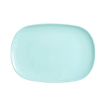 Serving Platter Luminarc Sweet Line Turquoise Glass 35 x 24 cm (6 Units)