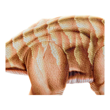 Fluffy toy DKD Home Decor Brown Polyester Dinosaur (45 x 16 x 26 cm)