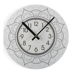 Wall Clock Mandala Wood (4 x 29 x 29 cm)