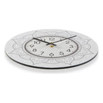 Wall Clock Mandala Wood (4 x 29 x 29 cm)