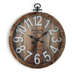 Watch Metal MDF Wood (74 x 6,5 x 60 cm)