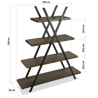 Shelves Wood (33 x 138 x 120 cm) (Refurbished C)