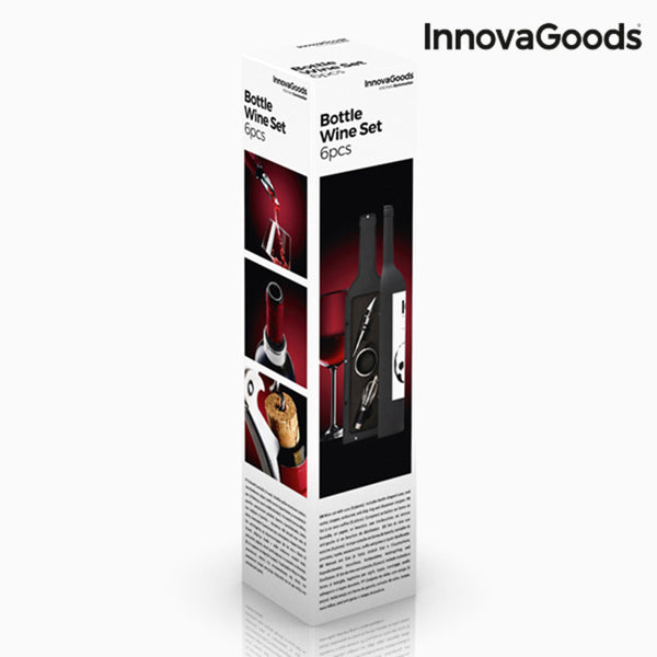 Bottle Wine Set InnovaGoods IG114260 (7 x 7 x 33 cm) (Refurbished A)