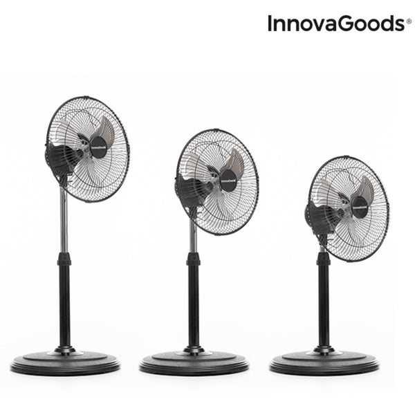 Freestanding Fan InnovaGoods IG814236 60W Black (Refurbished B)