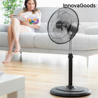 Freestanding Fan InnovaGoods IG814236 60W Black (Refurbished B)