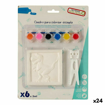 Paint and Colour Game Painting (2 x 29 x 22 cm) (24 Units)