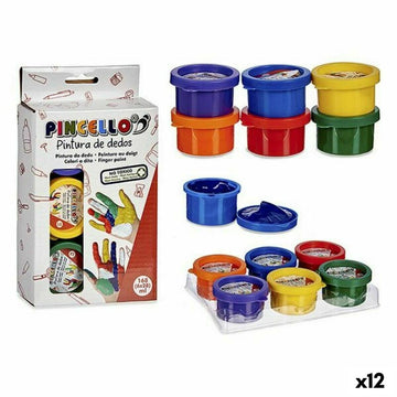 Painting set Fingers 12 Units