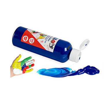 Finger Paint 200 ml Blue 12 Units