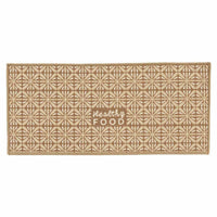 Carpet Healthy Food 90 x 40 cm Beige (24 Units)