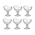 Ice Cream and Milk Shake Glass Transparent Glass 6 Units (135 ml)