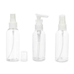 Travel Set Transparent White Plastic (36 Units)