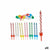 Candle Set Multicolour Birthday (12 Units)