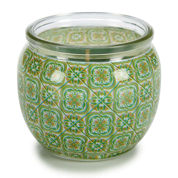 Scented Candle Lime Ginger 7,5 x 6,3 x 7,5 cm (12 Units)