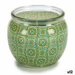 Scented Candle Lime Ginger 7,5 x 6,3 x 7,5 cm (12 Units)