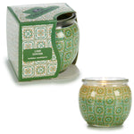 Scented Candle Lime Ginger 7,5 x 6,3 x 7,5 cm (12 Units)