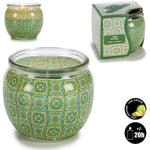 Scented Candle Lime Ginger 7,5 x 6,3 x 7,5 cm (12 Units)