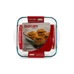 Baking tray Borcam With handles 1,9 L 22 x 6 x 25,5 cm (6 Units)