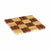 Dessous de plat Lot Carré Bambou Marron 13 x 2 x 13 cm (24 Unités)