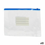 Envelopes Self-closing Plastic A5 0,5 x 18 x 24 cm (12 Units)