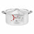 Casserole avec Couvercle Argenté Aluminium 8 L (6 Unités)