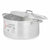 Casserole with lid Silver Aluminium 12,5 L (3 Units)