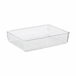 Drawer Organizer Multi-use Transparent Plastic 24 x 5,5 x 15,8 cm (36 Units)