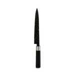 Kitchen Knife Marble 3,5 x 33,3 x 2,2 cm Silver Black Stainless steel Plastic (12 Units)