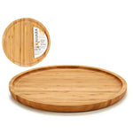 Snack tray Brown Bamboo 24,7 x 1,5 x 24,7 cm (12 Units)