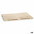 Snack tray Brown Wood 40 x 2 x 60 cm (12 Units)