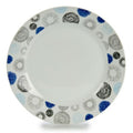 Dessert dish   Circles Porcelain 19 x 2 x 19 cm (10 Units)