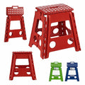 Folding Stool Plastic 39 x 22 x 29 cm (6 Units)