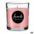 Scented Candle Custard 7 x 7,7 x 7 cm (12 Units)