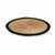 Table Mat Natural Black 35 x 1 x 35 cm (48 Units)