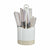 Ensemble de Couverts Beige Acier inoxydable (8 Unités)