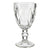 Wine glass Diamond Transparent Glass 330 ml (6 Units)