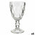 Wine glass Diamond Transparent Glass 330 ml (6 Units)