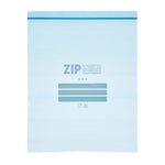 Reusable Food Bag Set ziplock 30 x 40 cm Blue Polyethylene 7 L (12 Units)