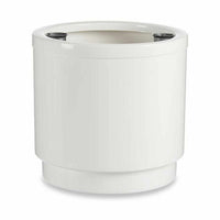 Self-watering flowerpot White polypropylene 32 x 30,5 x 32 cm (4 Units)