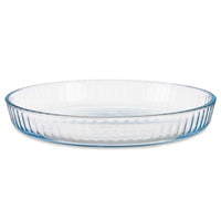 Baking tray Transparent Borosilicate Glass 31,2 x 5 x 5 cm (6 Units)