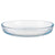 Baking tray Transparent Borosilicate Glass 31,2 x 5 x 5 cm (6 Units)