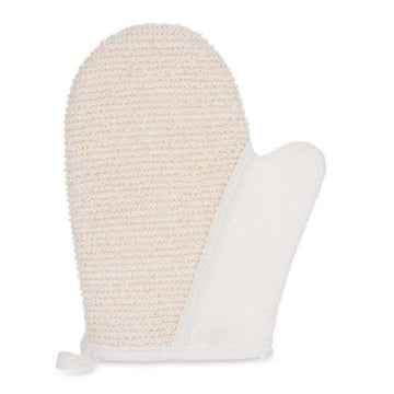 Bath Mitten White Beige (24 Units)