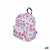 Schulrucksack Regenbogen Bunt 28 x 12 x 22 cm (12 Stück)