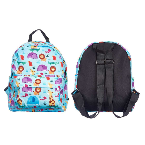 School Bag animals Multicolour 28 x 12 x 22 cm (12 Units)