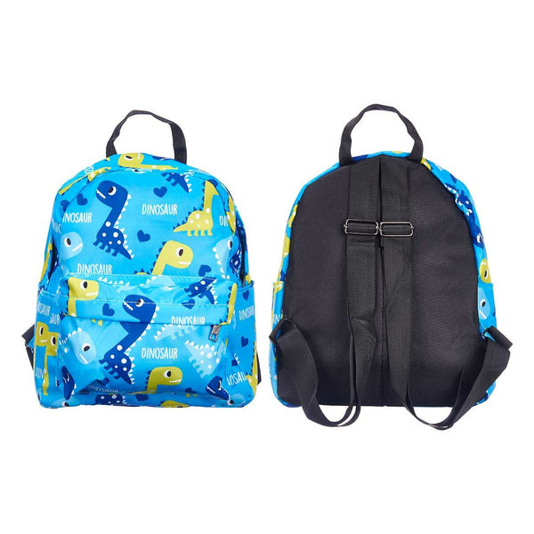 School Bag Dinosaurs Multicolour 28 x 12 x 22 cm (12 Units)