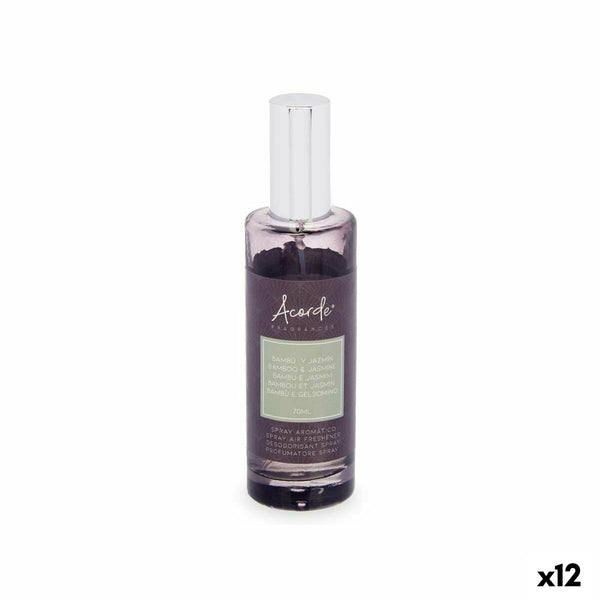 Spray Diffuseur Bambou Jasmin 70 ml (12 Unités)