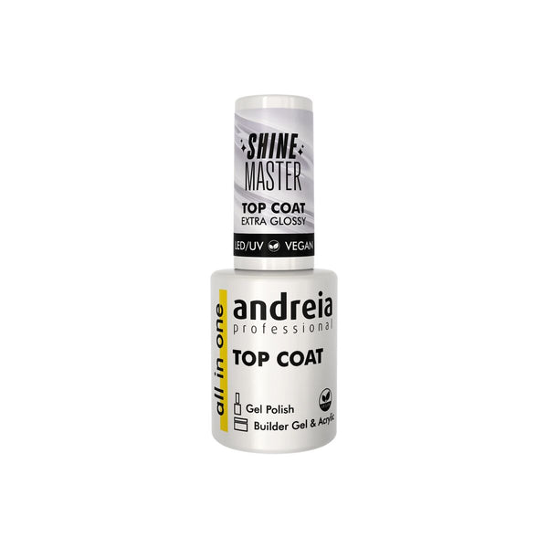 Smalto per unghie Andreia Shine Master Top Coat 10,5 ml