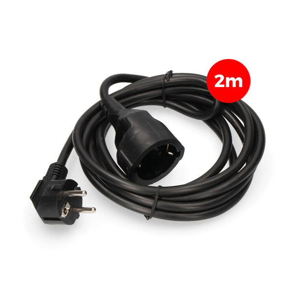 Extension Lead EDM Black 3 x 1,5 mm