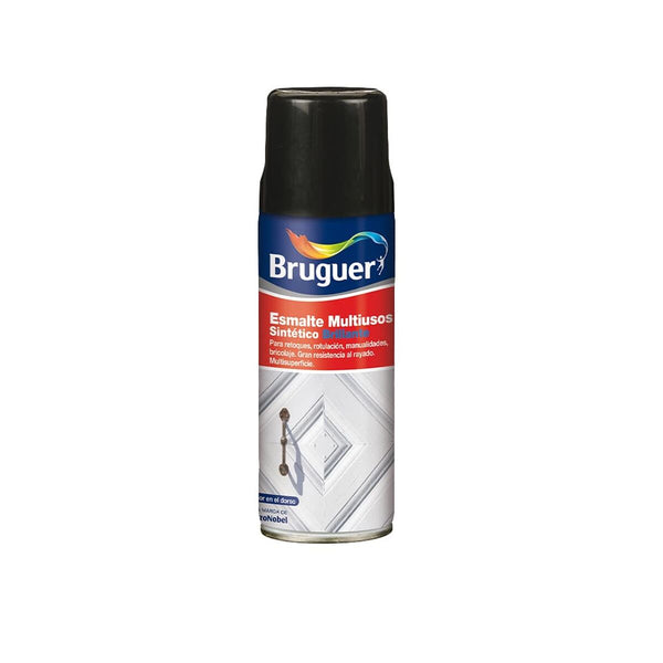 Synthetic enamel paint Bruguer 5197980 Spray Multi-use 400 ml Chamois cloth